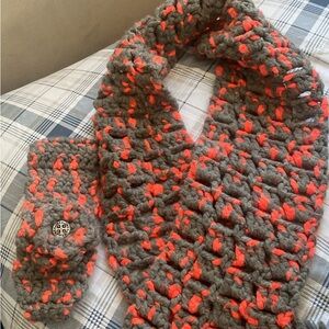 Hand made scarf and head band